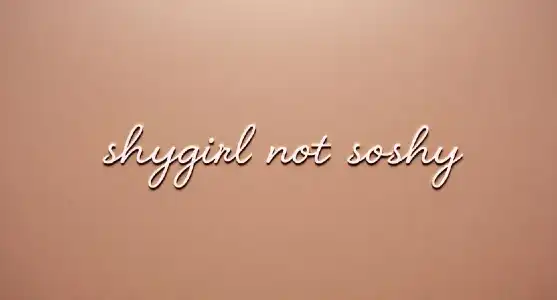 shygirlnotsoshy